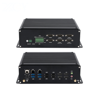 Máy tính công nghiệp Intel I7 12650HX với 4 màn hình, mạng kép