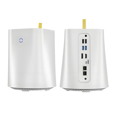 NAS Host AMD R3 3200U Bộ vi xử lý 2 Intel I225V Gigabit LAN 2 USB2.0 2 USB3.0 DDR4 1 Máy tính nhỏ Ubuntu