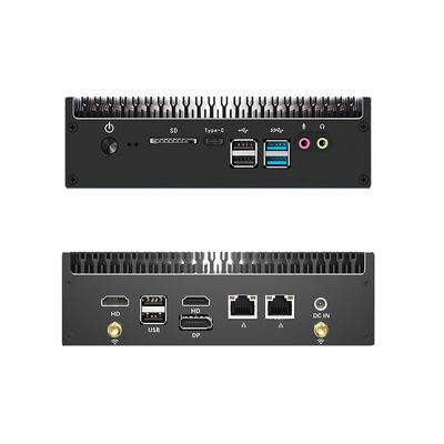 Bộ xử lý Intel Core I7 1270P Mini PC với 2 LAN 2 HD-MI 1 DP 1 Type-C cho giám sát an ninh văn phòng hàng ngày