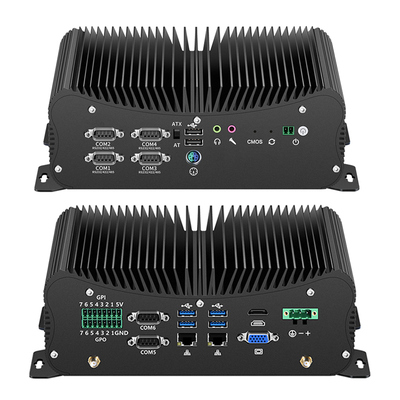 Máy tính công nghiệp bộ xử lý Intel Core i7 8650U với 6 COM 2 LAN 14 GPIO
