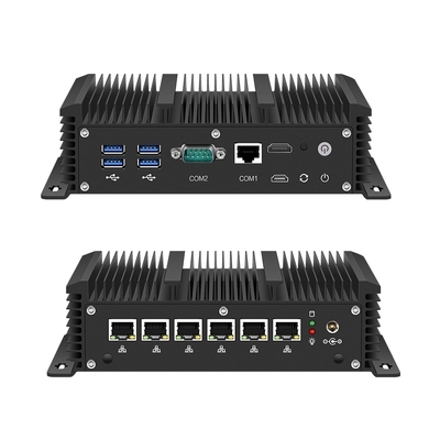 Bộ định tuyến mềm Bộ xử lý Intel Core i5 8279U 6 LAN 1 RS232 COM 1 RJ45 COM