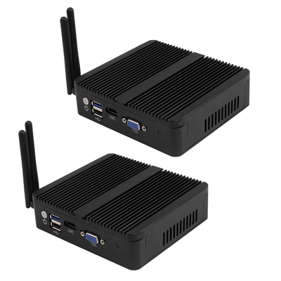 Intel J1900 Mini PC Firewall PFsense 4 Gigabit LAN Win10 Hỗ trợ màn hình kép